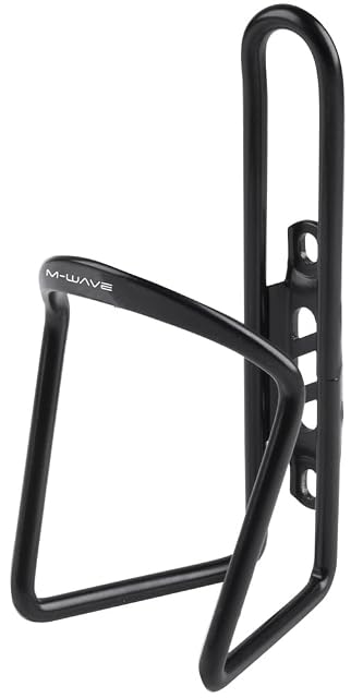 Portabidón M-Wave de aluminio en negro