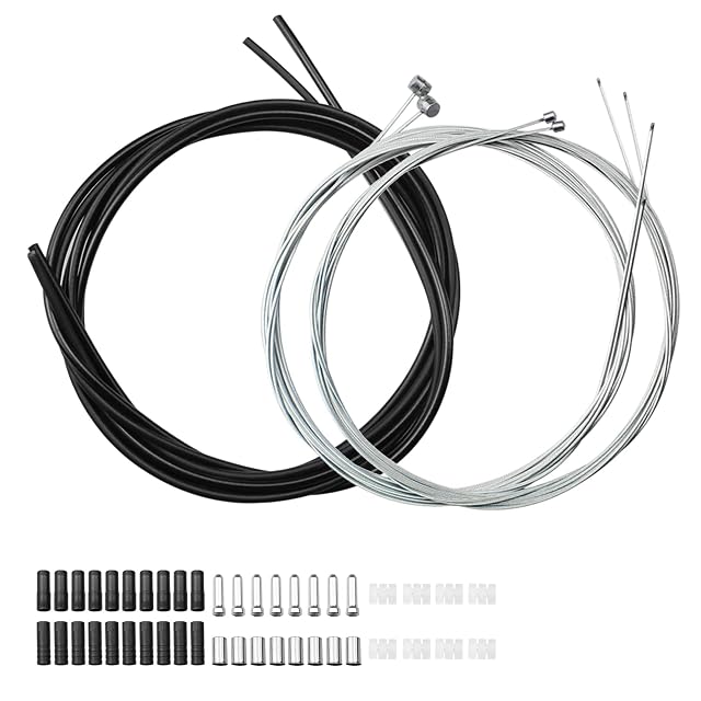 Juego de cable y funda Hyakoz con virolas, tapones y protectores de cuadro