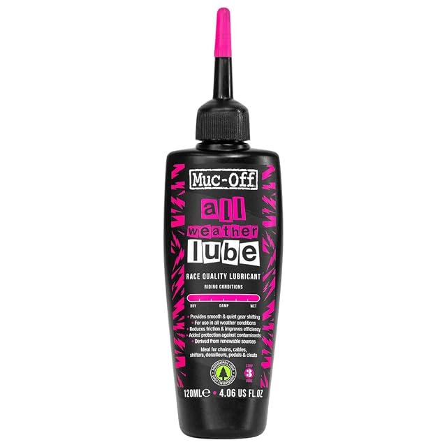 Bote de Muc-Off All-Weather Chain Lube, 120 ml
