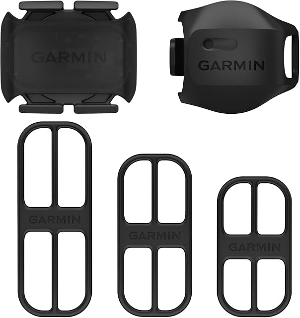 Garmin Speed Sensor 2 y Cadence Sensor 2 mostrados juntos