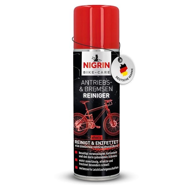 Bote de aerosol limpiacadenas NIGRIN BIKE-CARE, 300 ml