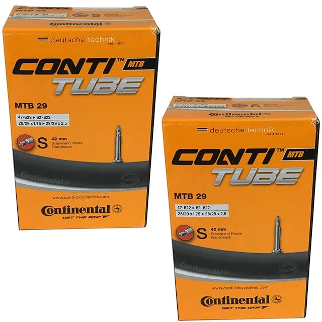 Dos cámaras Continental de MTB para ruedas de 29 pulgadas