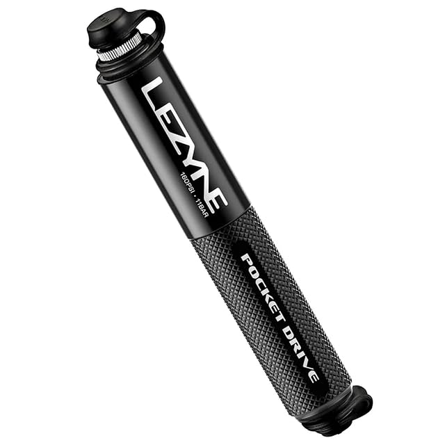 Minibomba Lezyne Pocket Drive en negro