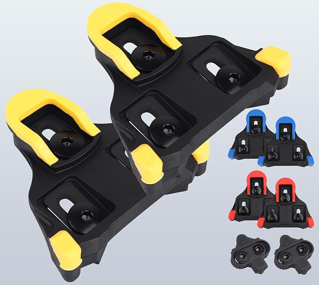 Calas de carretera NAACOO compatibles con SPD-SL, con sus tornillos de montaje