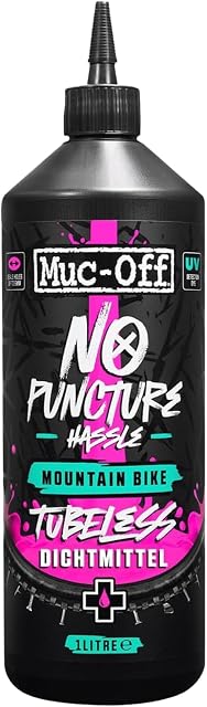 Botella de un litro de líquido sellante tubeless Muc-Off No Puncture Hassle